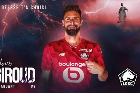 رسميًا.. ليل يعلن تعاقده مع أليفيه جيرو